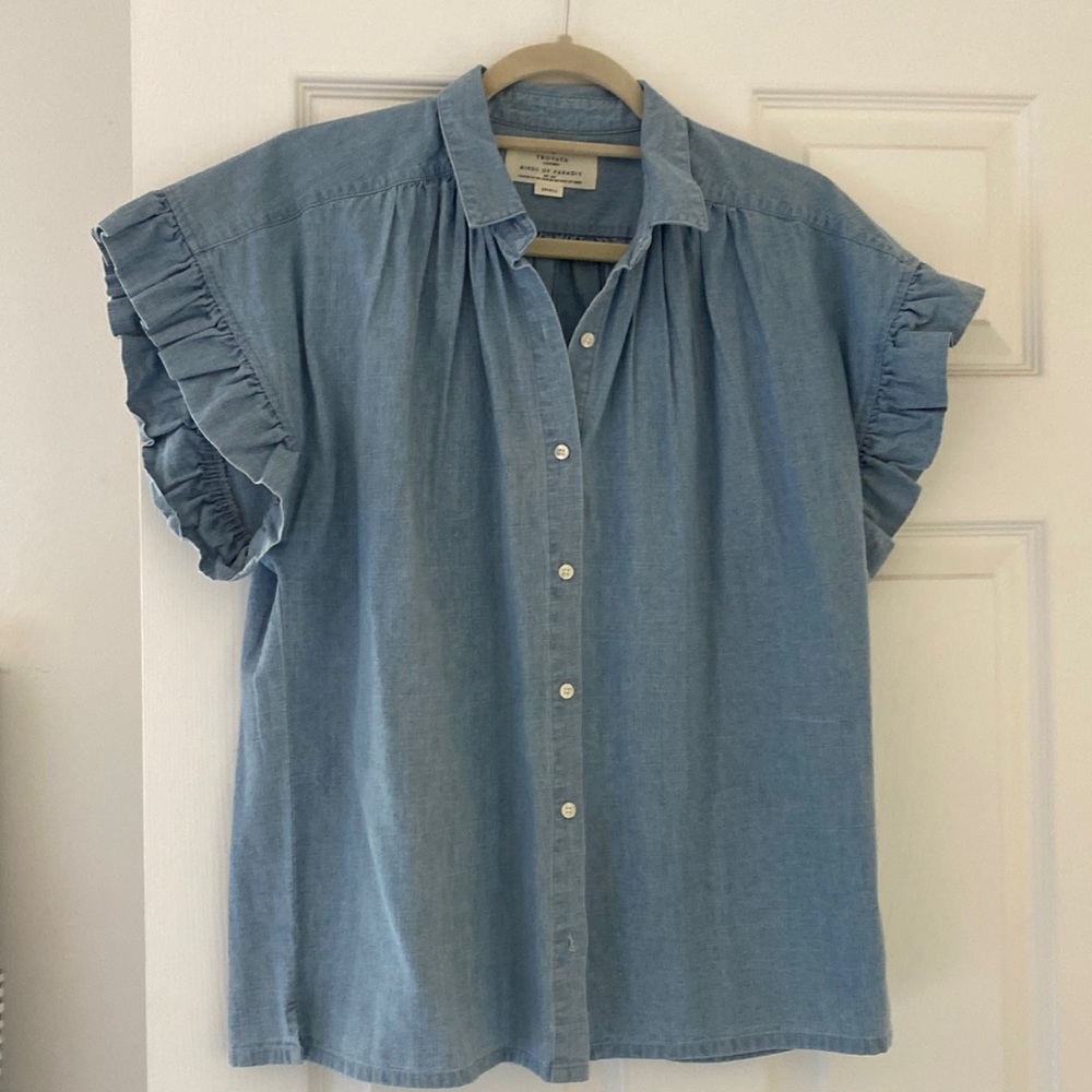 by Trovata chambray blouse